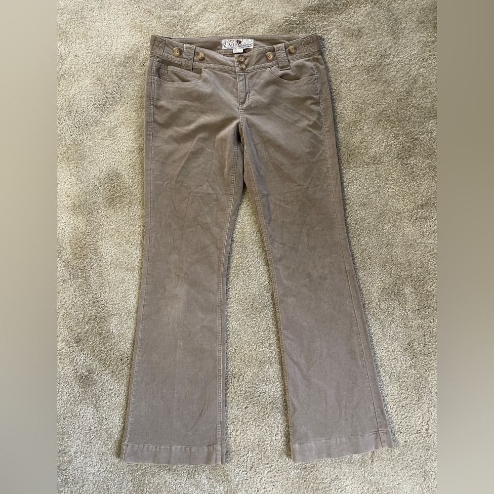 Jolt Y2K Tan Corduroy Pants